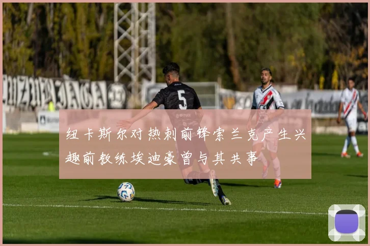 纽卡斯尔对热刺前锋索兰克产生兴趣前教练埃迪豪曾与其共事